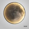 Настенный светильник  Cosmos-Moonlight01 серый круглый ImperiumLoft