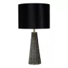 Интерьерная настольная лампа Extravaganza Velvet 10501/81/30 цилиндр черный Lucide