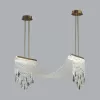 Стеклянная потолочная люстра Afina 5420/48L прозрачная Odeon Light