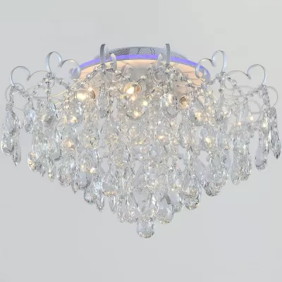 Потолочная люстра  04024-0.3-07 WH+SILVER PN+RGB
