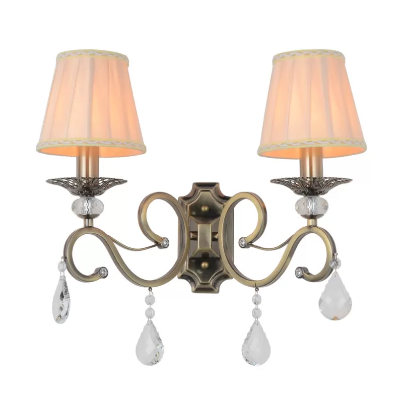 Бра Mezzano OML-79111-02 конус бежевое Omnilux Бра Mezzano OML-79111-02 конус бежевое Omnilux