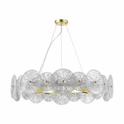 Подвесная люстра Flero SL1657.203.10 ST Luce прозрачная