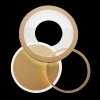 Стеклянная потолочная люстра LED LAMPS LED LAMPS 81300 белая Natali Kovaltseva