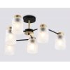 Стеклянная потолочная люстра TRADITIONAL TR303325 белая Ambrella