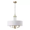 Подвесной светильник Опал SL1403.303.05 цилиндр белый ST Luce
