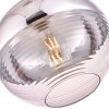 Стеклянный подвесной светильник Wave A7762SP-1CC форма шар прозрачный Artelamp