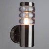 Настенный фонарь уличный Portica A8381AL-1SS цилиндр прозрачный Artelamp