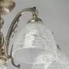 Стеклянная потолочная люстра Аманда 481015308 прозрачная MW-Light