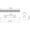 Трековый светильник Eye DL20291WW12B черный