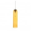 Стеклянный подвесной светильник Callana SL1145.193.01 цилиндр цвет янтарь ST Luce