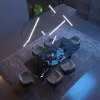 Подвесной светильник Element 90281/1 бронза круглый белый Eurosvet