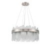 Стеклянная подвесная люстра Delizia VL3185P12 прозрачная Vele Luce