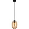 Стеклянный подвесной светильник Bubble 10427 Brown коричневый Loft It