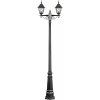 Стеклянный наземный фонарь QUADRO M lead GLASS 79909MAlgW 029 Bl прозрачный Oasis Light