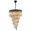 Хрустальная подвесная люстра Мартин CL332172 бежевая Citilux