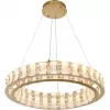 Стеклянная подвесная люстра Magnelli 4037/03/08P прозрачная Stilfort