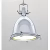 Подвесной светильник Alcantare LDP 707-3 CHR конус серый Lumina Deco