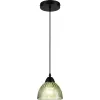 Стеклянный подвесной светильник Okto 10185/1S конус Escada
