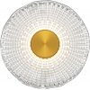Стеклянный настенный светильник Sparkle MOD343WL-L5BS3K3 круглый прозрачный Maytoni