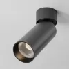 Точечный светильник Focus Led C055CL-L12W2.7K-SS-B цилиндр черный Maytoni