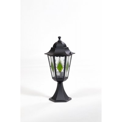 Наземный фонарь PETERSBURG lead GLASS 79804lg Bl Oasis Light Уличный