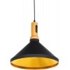 Подвесной светильник Loffia LDP 7868 BK конус черный Lumina Deco