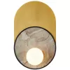 Стеклянный настенный светильник Messier 4595-1W форма шар белый Favourite Стеклянный настенный светильник Messier 4595-1W форма шар белый Favourite