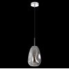 Стеклянный подвесной светильник Mabell P013PL-01CH серый Maytoni