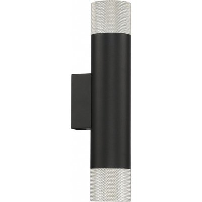 Настенный светильник Delta 2365-2 BK+SL iLedex серый