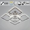 Потолочная люстра  09838-0.3-4+1 CR прозрачная