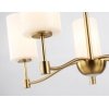Стеклянная подвесная люстра HIGH LIGHT LH56051 цилиндр белая Ambrella