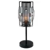 Интерьерная настольная лампа Aglaia 0001/1TS-BK черный цилиндр Lumien Hall