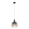 Стеклянный подвесной светильник Chimera 2327-1P серый Favourite