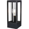Стеклянный наземный светильник Nevada 8900 цилиндр черный Mantra Стеклянный наземный светильник Nevada 8900 цилиндр черный Mantra