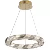 Хрустальный подвесной светильник Citrus LSP-7156 круглый прозрачный Lussole