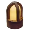Стеклянный наземный светильник Rusty 229430 желтый SLV