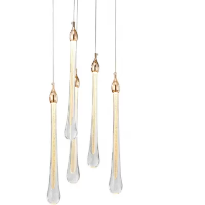 Подвесной светильник Teardrop OM801670-5-G DeLight Collection