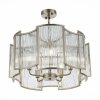 Стеклянная подвесная люстра Cosenza SL1234.103.05 прозрачная ST Luce