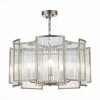 Стеклянная подвесная люстра Cosenza SL1234.103.05 прозрачная ST Luce