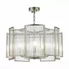 Стеклянная подвесная люстра Cosenza SL1234.103.05 прозрачная ST Luce