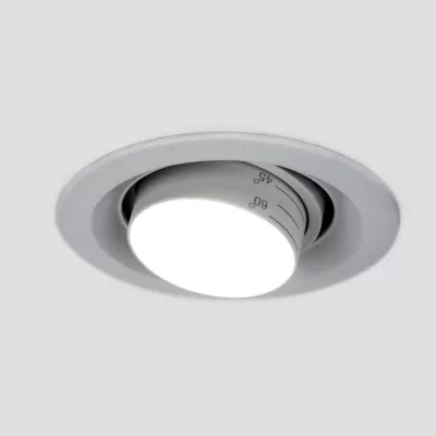 Точечный светильник  9920 LED 15W 4200K серебро Elektrostandard