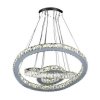 Хрустальный подвесной светильник Pentola DDP 6797-500 прозрачный Lumina Deco