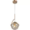 Стеклянный подвесной светильник  V3782-8/1S форма шар Vitaluce