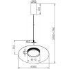 Подвесной светильник El MOD041PL-L15B3K1 черный Maytoni