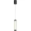 Стеклянный подвесной светильник Bamboo SL6224.403.01 прозрачный цилиндр ST Luce