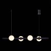 Стеклянный подвесной светильник Asolo SL1185.403.04 белый форма шар ST Luce
