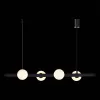 Стеклянный подвесной светильник Asolo SL1185.403.04 форма шар белый ST Luce