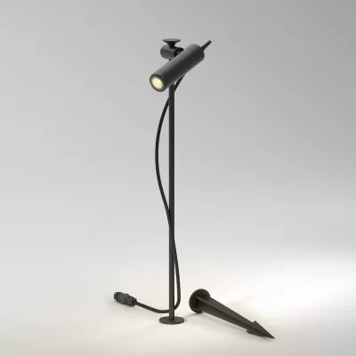 Грунтовый светильник Covert 35173/S черный Elektrostandard Грунтовый светильник Covert 35173/S черный Elektrostandard