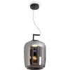 Стеклянный подвесной светильник Clod FR6186PL-L7SM2 цилиндр Freya Стеклянный подвесной светильник Clod FR6186PL-L7SM2 цилиндр Freya