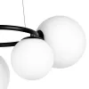 Стеклянная подвесная люстра Globo 815057 форма шар белая Lightstar Стеклянная подвесная люстра Globo 815057 форма шар белая Lightstar
